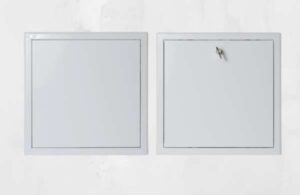 Imagen trampillas metálicas por delante