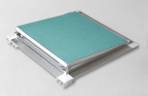 Vista global trampillas pladur 15 mm