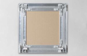 Trampilla pladur cuadrada grande - Vista parte posterior