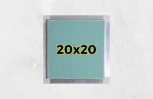 Registro pladur 20x20