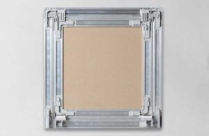 Trampilla pladur 100x100 - Vista parte posterior