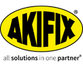 Logotipo de Akifix - Tienda de trampillas de pladur. Enlace a pagina de inicio